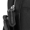 Montblanc Sartorial Zip Top Messenger Bag in black zipper