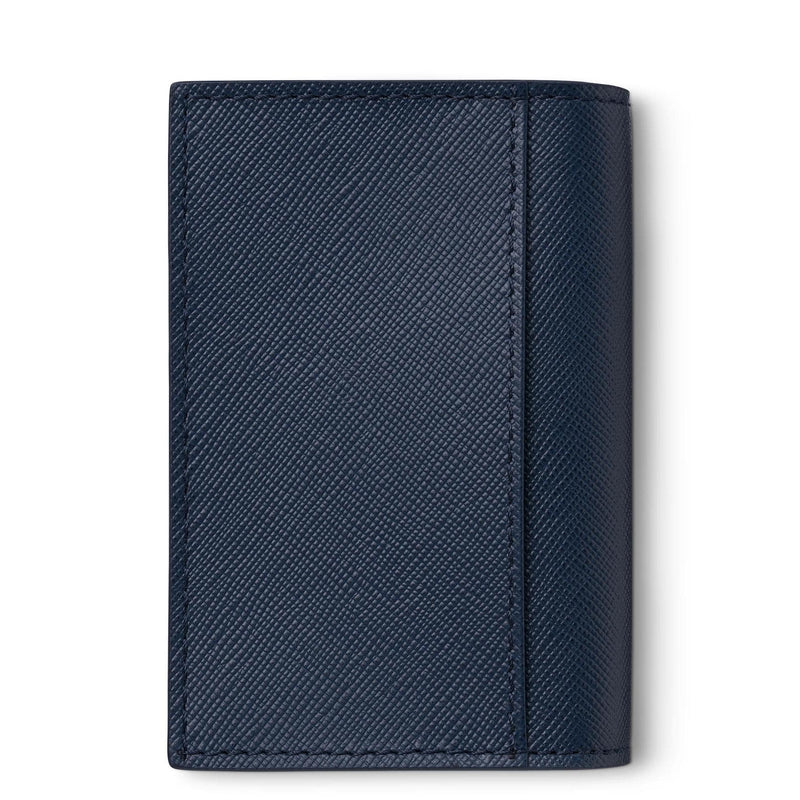 Montblanc Sartorial Business Card Holder in blue back