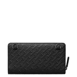 Montblanc M_Gram Leather Wallet 12cc Zip Around in black back