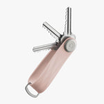 Orbitkey Active Key Organizer in Dusty Pink with keys