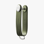 Orbitkey Active Key Organizer in Hunter Green side view