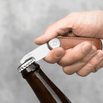 Orbitkey Add-On Accessories Bottle Opener in use