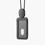 Orbitkey ID Card Holder with Lanyard in Black front