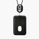 Orbitkey ID Card Holder with Lanyard in Black back