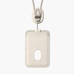 Orbitkey ID Card Holder with Lanyard in Stone back