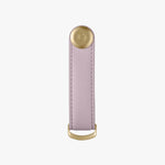 Orbitkey Saffiano Leather Key Organizer in Lilac front view