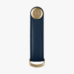 Orbitkey Saffiano Leather Key Organizer in Oxford Navy front view