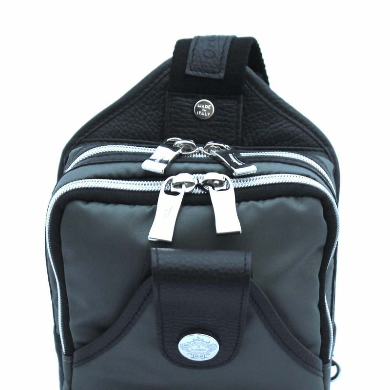 Orobianco Bamburete Sling Bag in colour Grigio Scuro - Forero's Bags and Luggage Vancouver Richmond