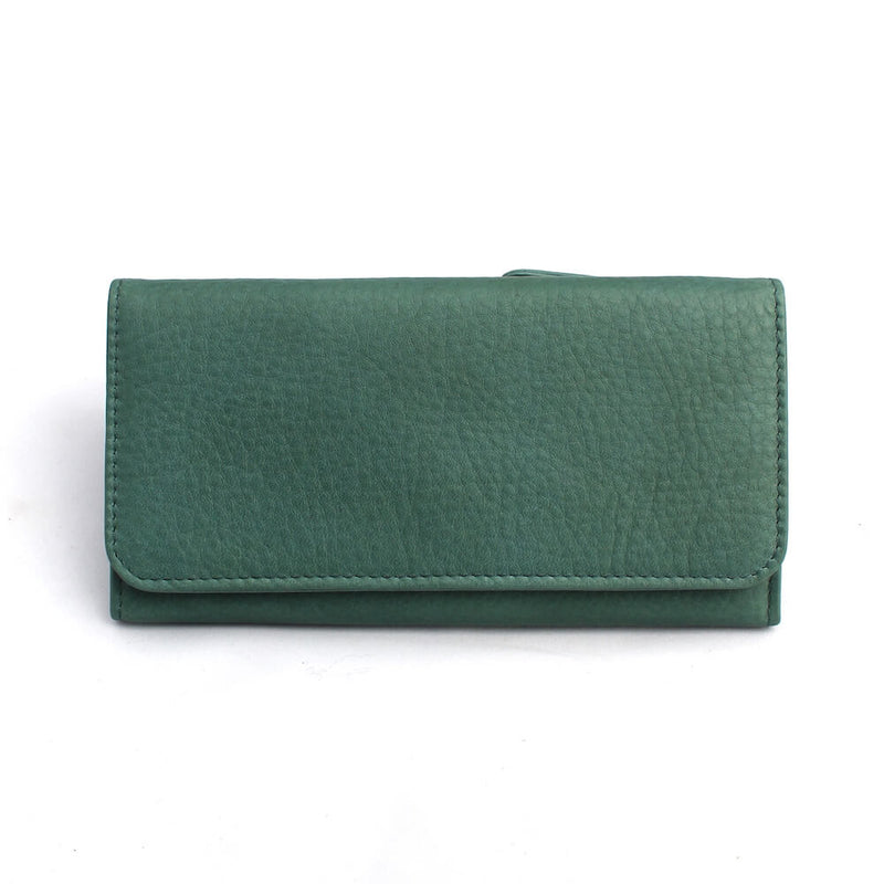 Osgoode Marley Card Case Leather Wallet in Teal - Forero's Vancouver Richmond