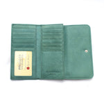 Osgoode Marley Card Case Leather Wallet in Teal - Forero's Vancouver Richmond