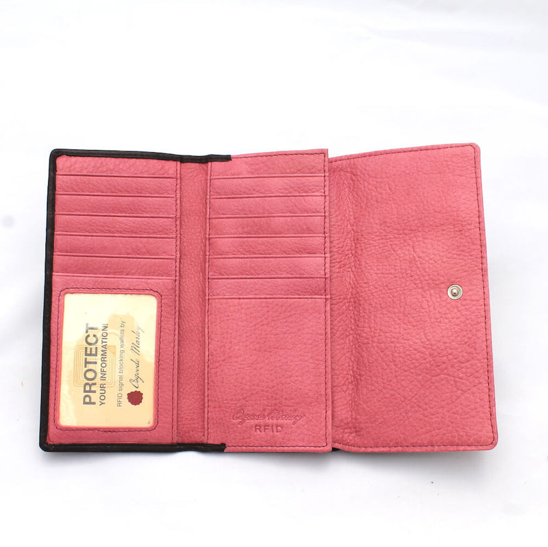 Osgoode Marley Women's Leather Card Case Wallet in Espresso - Forero's Vancouver Richmond