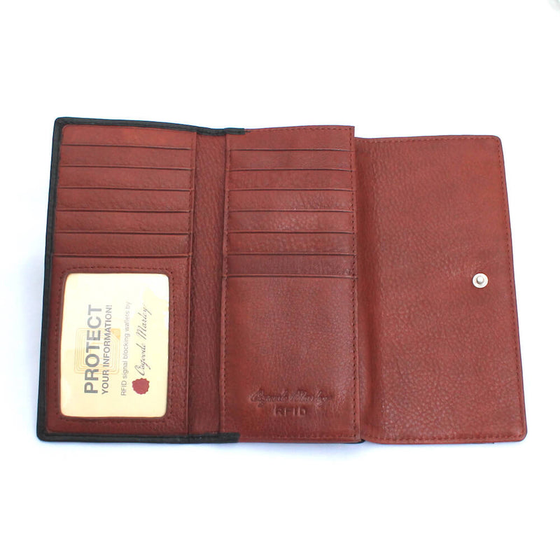 Osgoode Marley Women's Leather Card Case Wallet in Black - Forero's Vancouver Richmond