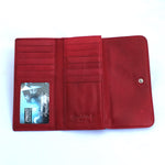 Osgoode Marley Card Case Leather Wallet in Garnet - Forero's Vancouver Richmond