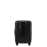 Back of matte graphite Samsonite Nuon Spinner Carry-on Expandable