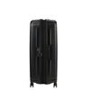 Expanded side of matte graphite Samsonite Nuon Spinner Large Expandable
