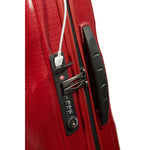 USB port of chili red Samsonite Black Label C-Lite Spinner Carry-on