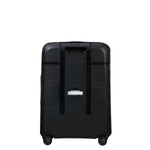 Back of graphite Samsonite Magnum Eco Spinner Carry-On