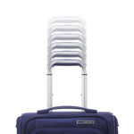 Pull handle of iris blue Samsonite Ascentra Underseater