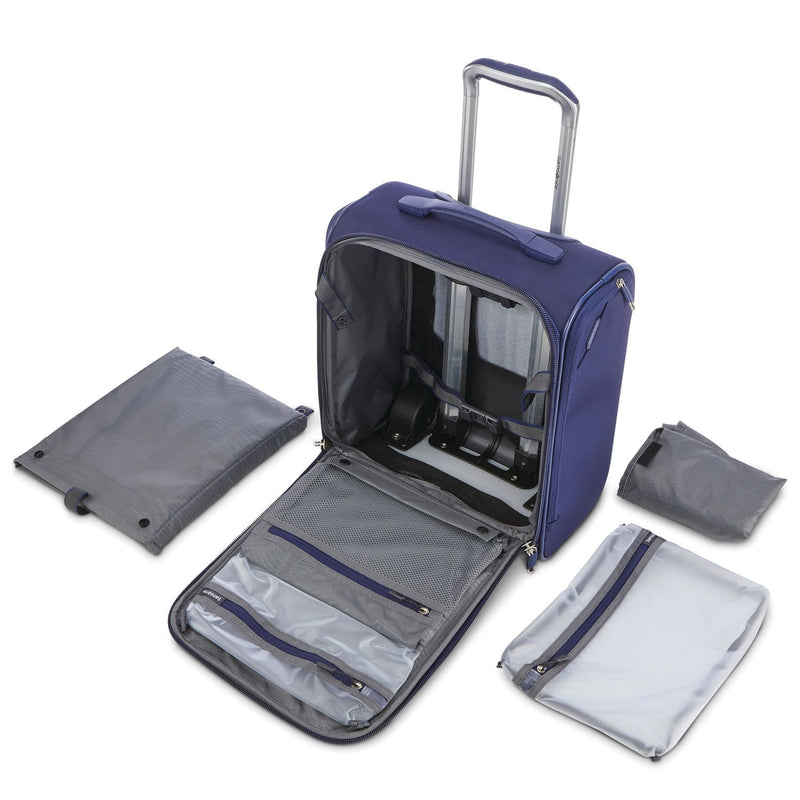 Removable lining of iris blue Samsonite Ascentra Underseater