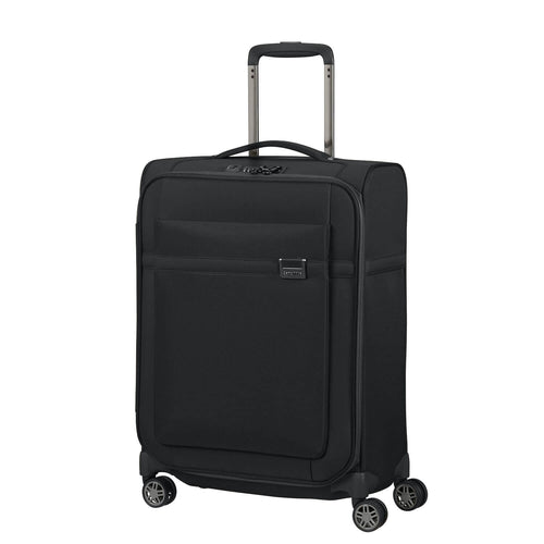 Samsonite Airea Spinner Carry-On Expandable in Black front