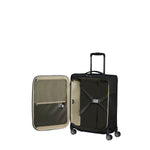 Samsonite Airea Spinner Carry-On Expandable in Black inside