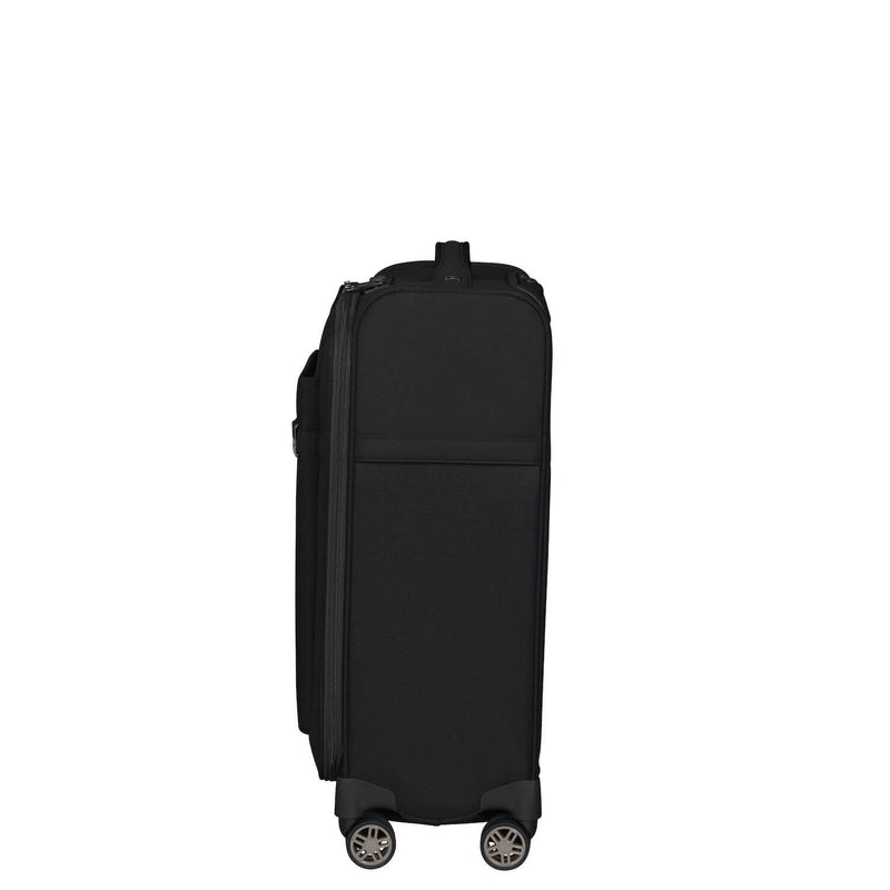 Samsonite Airea Spinner Carry-On Expandable in Black side