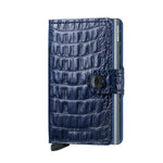 Secrid Miniwallet Nile in Blue front