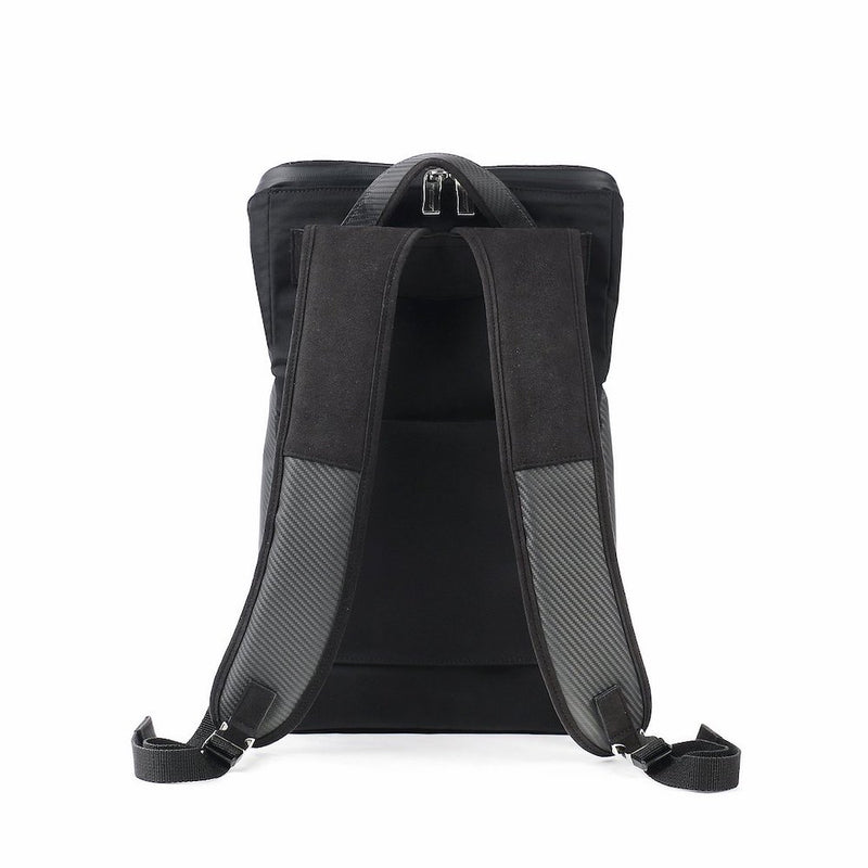 TecknoMonster Lambroghini Zangolo Backpack in Carbon Fiber rear view