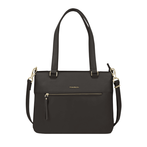 Travelon Anti-Theft Addison Women's Tote in colour Black - Forero's Bags and Luggage Vancouver Richmond