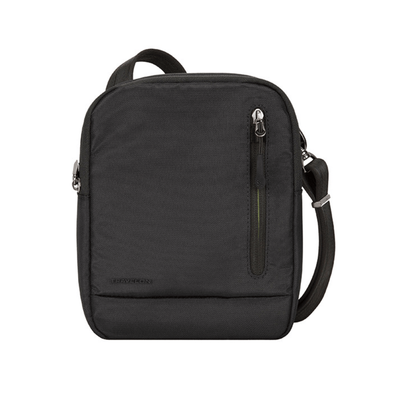 Travelon Anti-Theft Urban Small Crossbody in colour Black - Forero's Bags and Luggage Vancouver Richmond