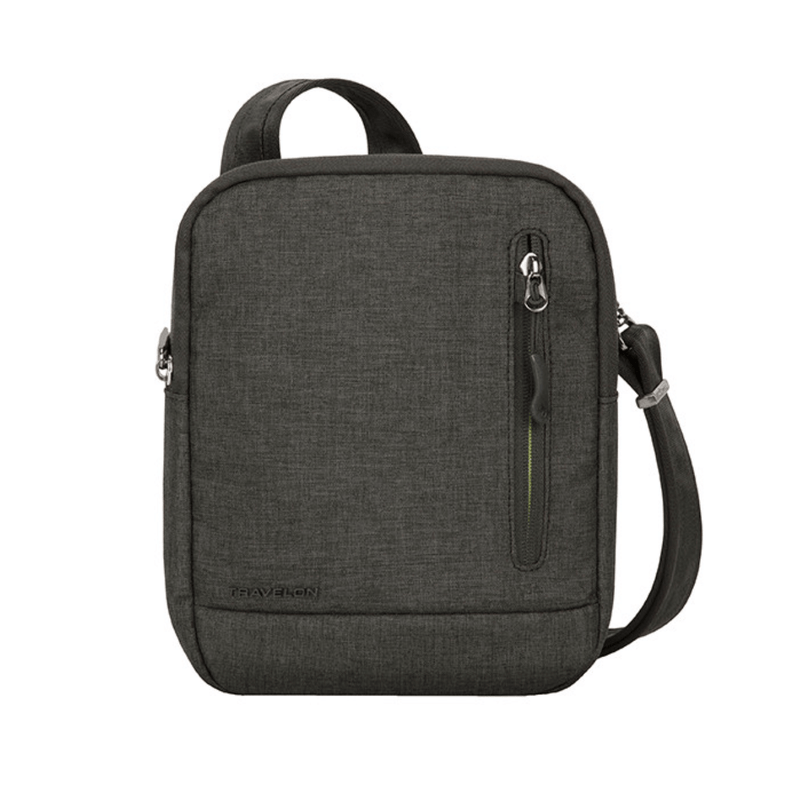 Travelon Anti-Theft Urban Small Crossbody in colour Slate - Forero's Bags and Luggage Vancouver Richmond
