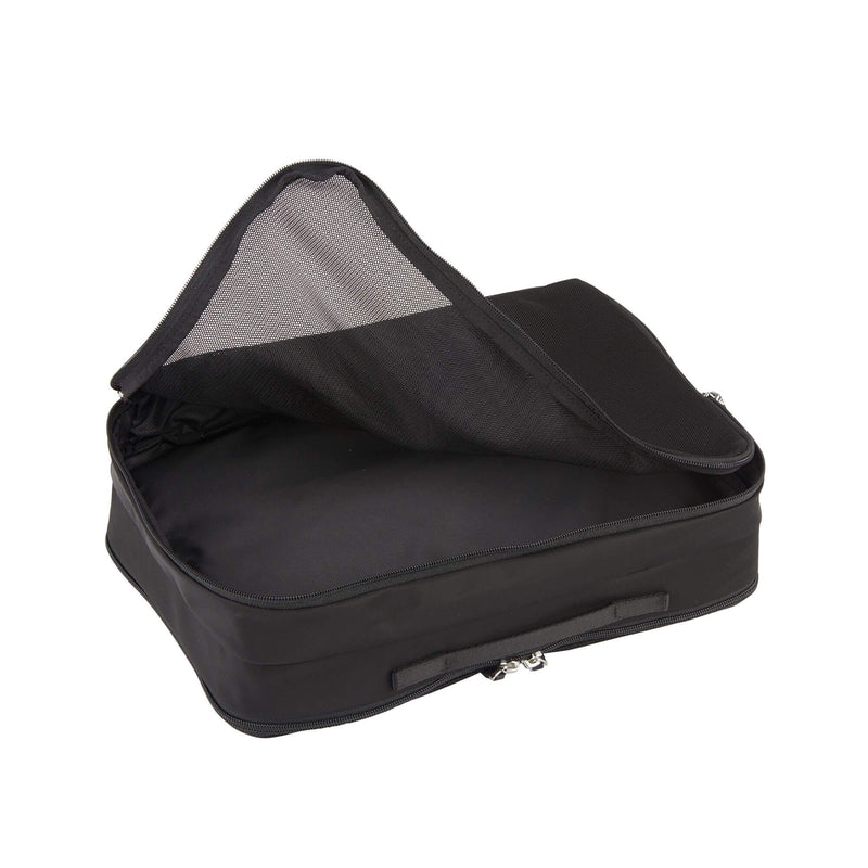 TUMI Large Double Sided Packing Cube in black inside