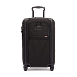TUMI Alpha 3 International Carry On in black front
