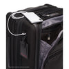 USB port of black TUMI Alpha 3 Continental Carry-on SpinnerInside of black TUMI Alpha 3 Continental Carry-on Spinner