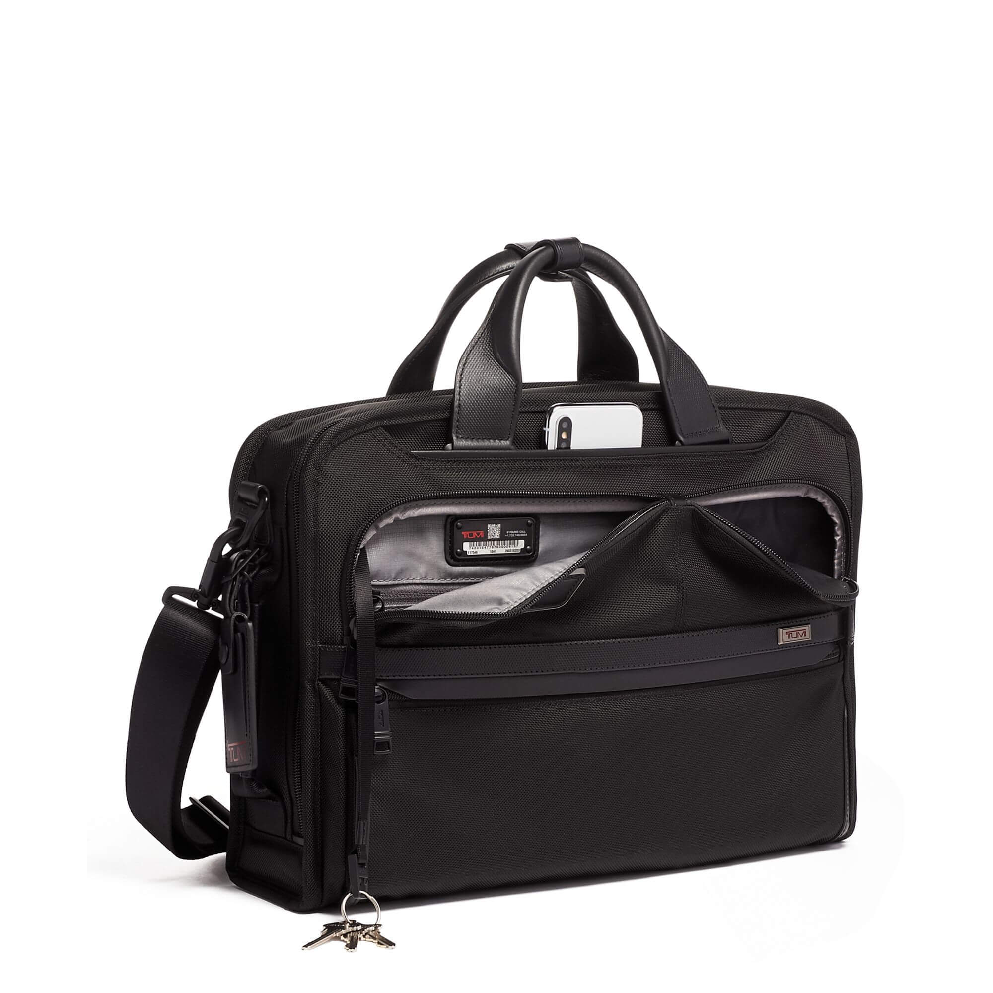 TUMI | Alpha 3 Slim Three Way Brief – Forero's Bags and Luggage