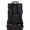 TUMI Harrison Osborn Roll Top Backpack in Black add-a-bag