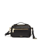 TUMI Voyageur Marcie Crossbody Leather in Black front