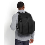 TUMI Bravo Esports Pro Large Backpack in Black on model