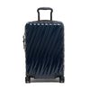 Front of navy 19 Degree International Expandable Carry-On