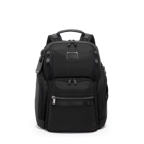 TUMI Bravo Search Backpack in Black front