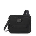 TUMI Bravo Service Crossbody in Black front