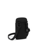 Back of black TUMI Alpha 3 Small Crossbody Pouch