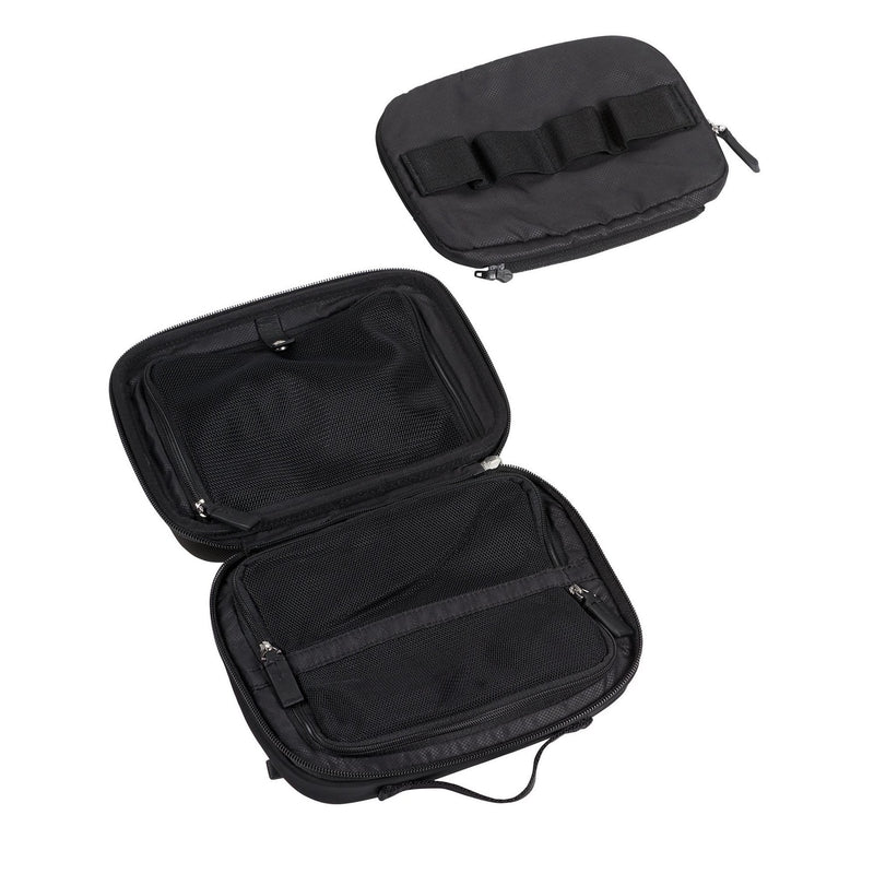 Inside of black TUMI Accessories Pouch Large