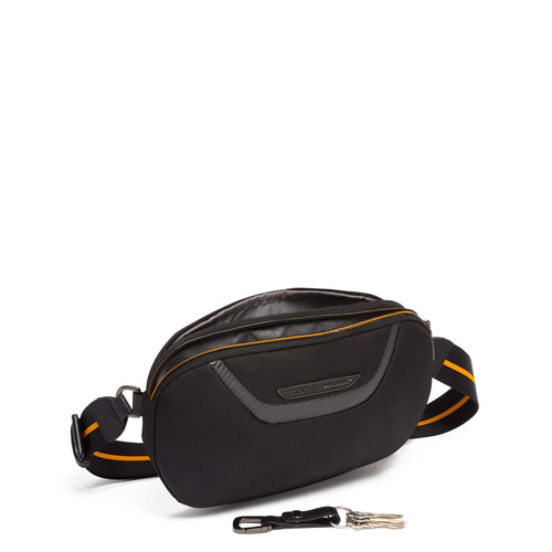 TUMI | McLaren Lumin Utility Pouch in Black inside